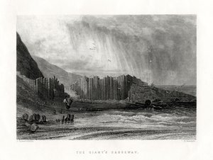 La Calzada del Gigante, Condado de Antrim, Irlanda del Norte, 1884