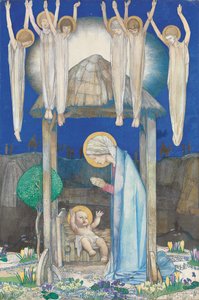 La Natividad de Edward Reginald Frampton