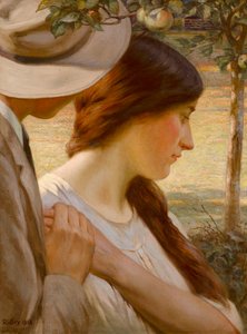 Una sombra (óleo sobre lienzo) de Edward Ridley