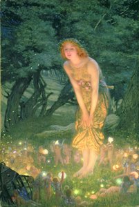 Noche de verano de Edward Robert Hughes