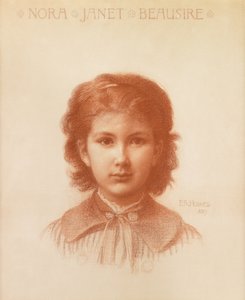 Nora Beausire, hija del coleccionista de arte de Liverpool de Edward Robert Hughes