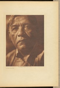 Un hombre pomo de la costa de Edward S. Curtis