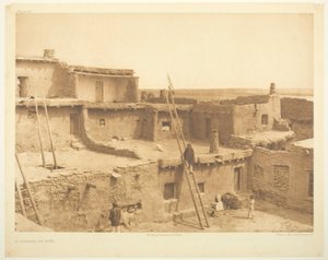 Un rincón de Zuni de Edward S. Curtis