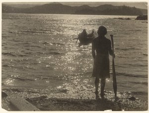 A lo largo del sendero brumoso de cobre de Edward S. Curtis