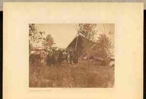 Danza animal - Cheyenne de Edward S. Curtis