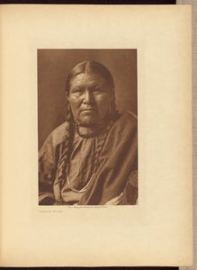 Mujer Cheyenne de Edward S. Curtis