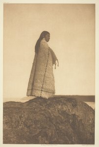 Chica de Cowichan de Edward S. Curtis