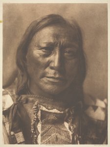 Oso de Cuerno Hueco de Edward S. Curtis