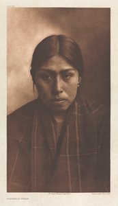 Portfolio IX, Plate 305: Suquamish Woman de Edward S. Curtis