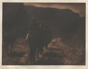 Cartera I, Lámina 1: La raza en extinción-Navajo