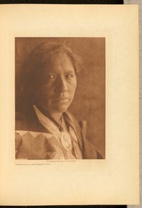 De pie sobre la tierra - Oto de Edward S. Curtis