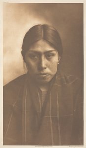 Mujer Suquamish de Edward S. Curtis