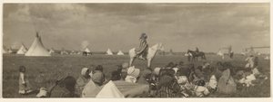 [El Pregonero - Piegan]. de Edward S. Curtis