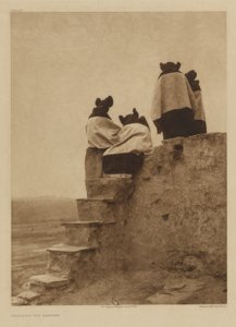 Ver a los bailarines de Edward S. Curtis