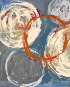 Círculos abstractos en negrita de Edward Selkirk