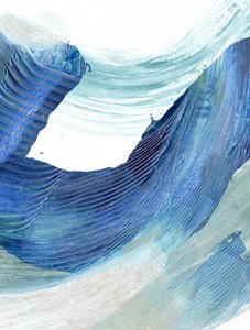 Olas azules ondulantes de Edward Selkirk