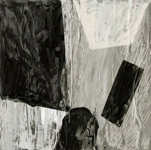 Texturado, abstracto, monocromático de Edward Selkirk