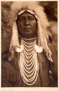 Upshaw de la tribu Apsaroke de Edward Sheriff (after) Curtis