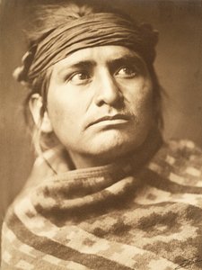 Jefe del Desierto, Navaho de Edward Sheriff Curtis