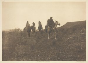 Nómadas del desierto - Apache de Edward Sheriff Curtis