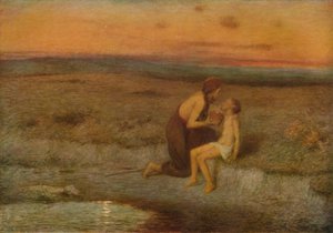Agar e Ismael de William Edward Stott