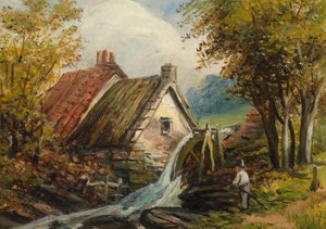 Molino de Sarehole, siglo XIX de Edward Wilden