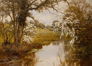 Donde florecen alegremente los espinos de Edward Wilkins Waite