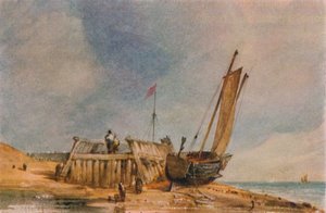 Un recuerdo, 1836 de Edward William Cooke
