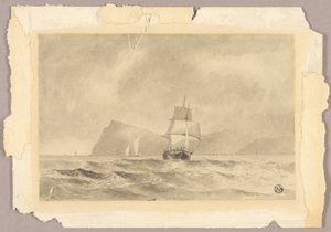 Fuera de Whitby de Edward William Cooke