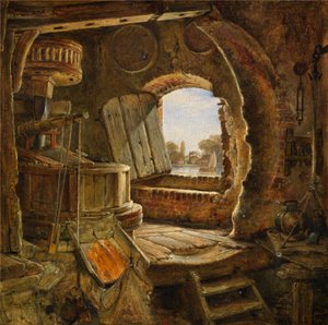 El Molino del Padre de Rembrandt