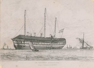 El Hastings en el Medway de Edward William Cooke