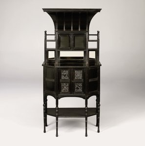 Un gabinete ebonizado, c.1873 de Edward William Godwin