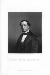 Sir William Sterndale Bennett, compositor inglés, 1899 de Edward William Stodart