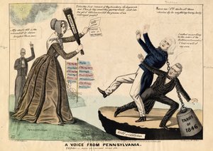 Una voz de Pensilvania, publicada por H R Robinson, Nueva York, 1846 de Edward Williams Clay
