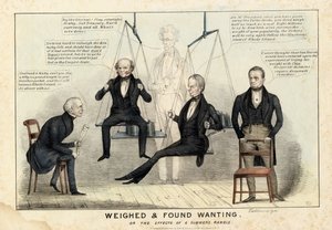 Pesado y encontrado falto, publicado por H R Robinson, Nueva York, 1844 de Edward Williams Clay