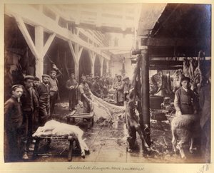 Matadero de Leadenhall, desde el oeste