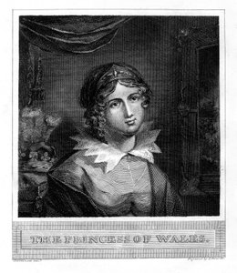 La Princesa de Gales, siglo XIX de Edwards