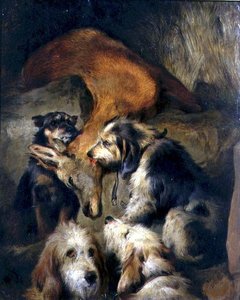 Muerte de un Ciervo de Edwin (attr. to) Landseer