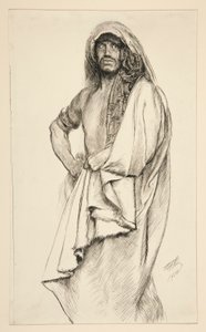 Aarón, de Tito Andrónico de Edwin Austin Abbey
