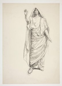 Anthony (dibujo preliminar para .3138) - Julio César de Edwin Austin Abbey