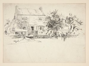 Estudio de arquitectura: Hurley, Londres de Edwin Austin Abbey