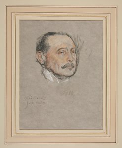 Retrato de la coronación de Eduardo VII: George Canning Harris, barón de Edwin Austin Abbey