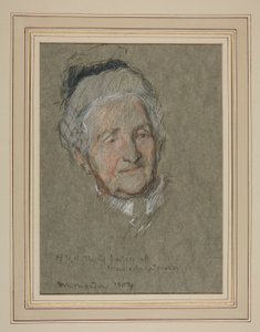 Coronación de Eduardo VII Retrato: Gran Duquesa Mechlenburg-Strelitz