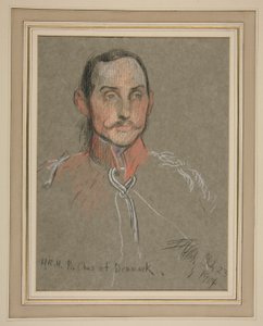 Coronación de Eduardo VII Retrato: Príncipe Carlos de Dinamarca