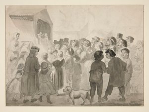escena multitud