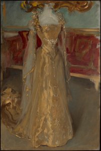 Estudio de cortinas de la reina Alexandra de Edwin Austin Abbey