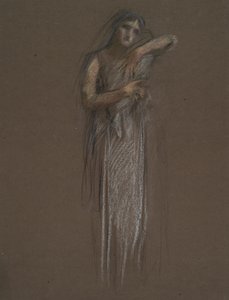 estudio temprano para de Edwin Austin Abbey