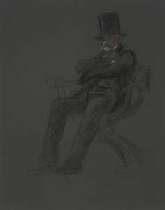 Estudio de figuras para de Edwin Austin Abbey