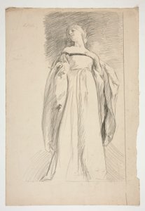 Estudio de figuras para de Edwin Austin Abbey