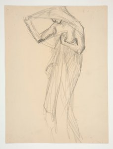 Estudio de figuras para de Edwin Austin Abbey